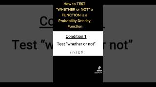 Probability Density Function