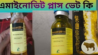 এমাইনোভিট প্লাস ভেট ||Aminovit plus Vet|| কি। পশুকে কেন পুষ  করব।