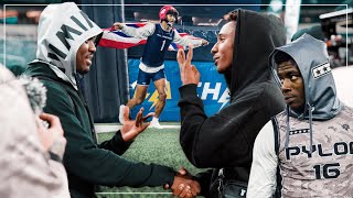 YOU'LL NEVER BELIEVE WHAT WE BET ON THIS 7on7 GAME! (PYLON ALL-AMERICAN GAME) ft. @Deestroying