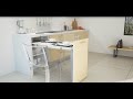 Kitchen Cabinet With Pull Out Table