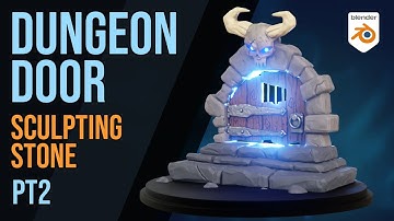 Dungeon Door   Pt2   Sculpting Stone
