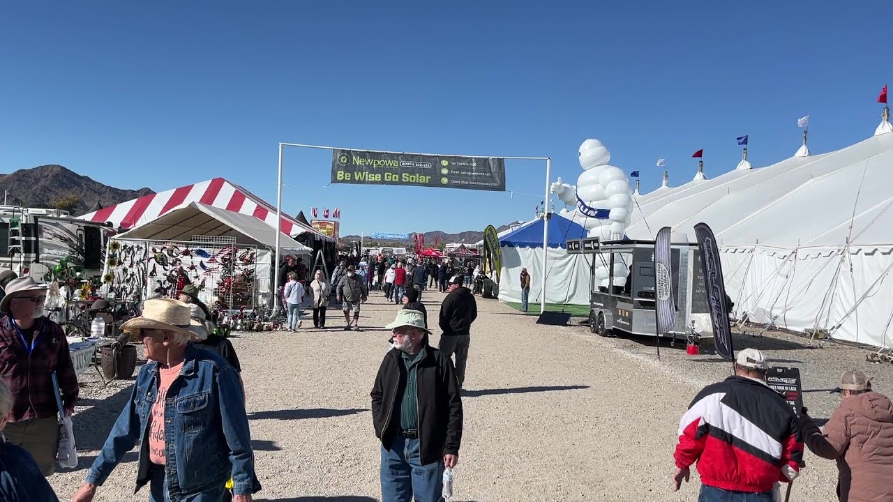 Quartzsite, Arizona 2023 RV Show & SELLARAMA Swap Meet YouTube