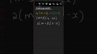 Graad 10 Wiskunde Faktoriseer - Gemeenskaplike Faktor