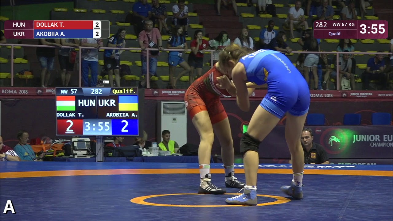 Qual. WW - 57 kg: T. DOLLAK (HUN) v. A. AKOBIIA (UKR)