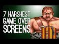 The 7 Harshest Continue Screens in Arcade Game History