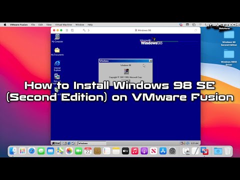 How to Install Windows 98 SE (Second Edition) on VMware Fusion 12 in Mac/macOS |SYSNETTECH Solutions