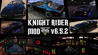 Knight Rider Mod for GTA 5 v6.5.2 - Mod Menu and other Updates