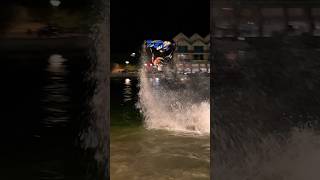 Jetski Tricks At Night 😎 #Shorts #Jetski