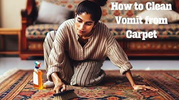 How to Clean Vomit from Carpet