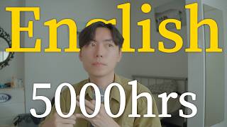 How I do English immersion at 5000 hours