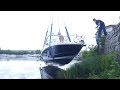 Sea Ray Sundancer 280 - Прогулочный катер. Часть1. Знакомство и спуск на воду.