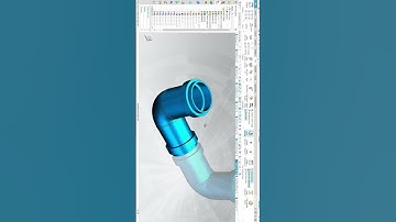 Elbow Design । Designer Ali #cad #nx #unigraphics