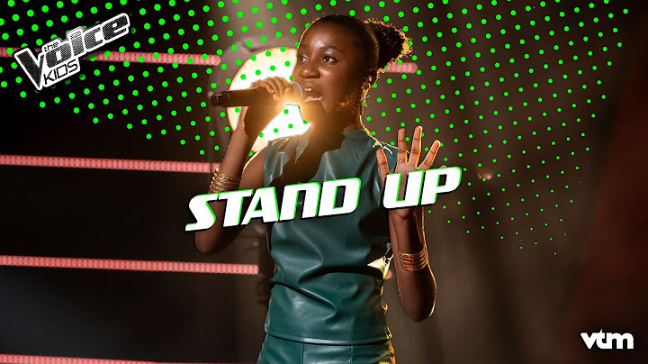 Miriam - 'Stand Up' | Finale | The Voice Kids | VTM