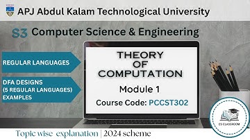 THEORY OF COMPUTATION | MODULE 1 PART 4 | S3 CSE | KTU 2024 SCHEME