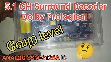 5.1CH Surround Decoder Dolby Prological # ANALOG SSM-2126A @MANOAUDIO