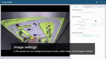 Bosch Security - Project Assistant software - Step 3a: Camera image settings