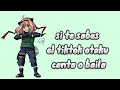 Si te sabes el tiktok otaku baila o canta d