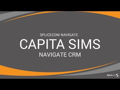 Capita SIMS Integration - Navigate CRM