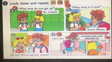 Unit 11: What time is it? Lesson 2