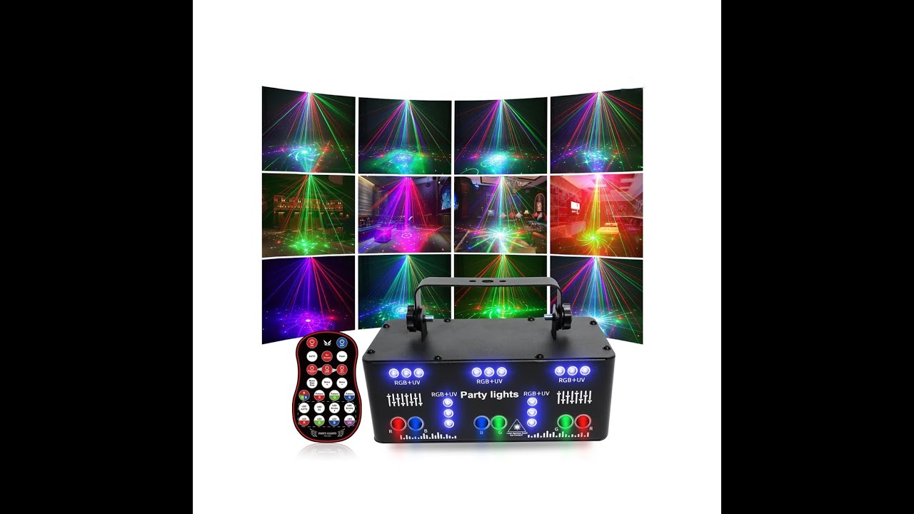 YourPartyEquipment - Effet de lumière Disco - Laser Party - Lampe Disco -  Laser Ultra