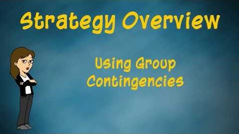 Using Group Contingencies