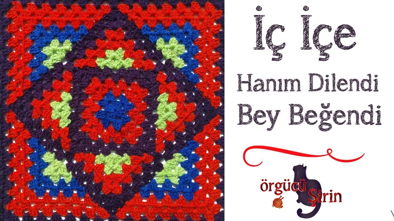 İç İçe Hanım Dilendi Bey Beğendi Modeli / Örgü Modelleri