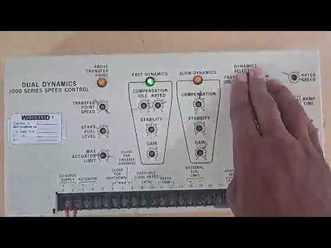 Woodward Dual Dynamics 1000 Series Speed Control | Precision Engine \u0026 Turbine Governor Controller