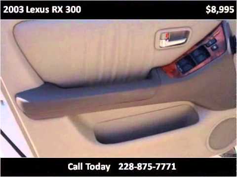 2003 Lexus RX 300 Used Cars Ocean Springs MS