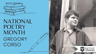Gregory Corso - National Poetry Month 2020