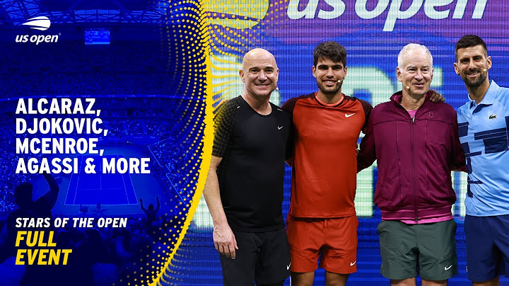 Alcaraz, Djokovic, McEnroe, Agassi & More! | Stars of the Open Full Event | 2024 US Open