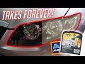 Ford FG Falcon Ute Project: Aldi Headlight Restoration Kit