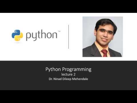 Python Programming Marathi lecture 2