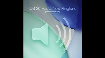 Thumbnail of New iOS 26 Beta 2 Ringtone ‘Reflection Alt 1’ 🔔 || TechDeeds Exclusive! #iOS26 #WWDC25