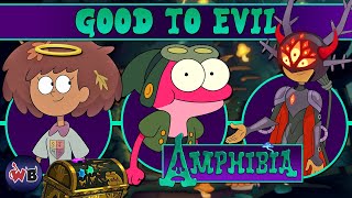 Disney's AMPHIBIA Characters: Good to Evil