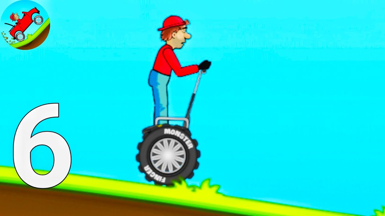 Hill Climb Racing Part 6 | ONEWHEELER 😱 Extreme Balance Gameplay (Android)