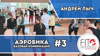 Комбинация из базовой аэробики #3