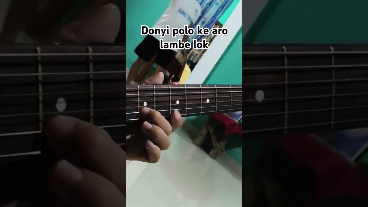 Donyi polo ke aro lambe lok| Guiter Lead |.                            