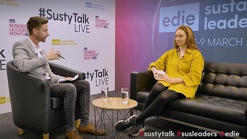 SustyTalk Live: Climate activist Lily Cole on making businesses a force for good