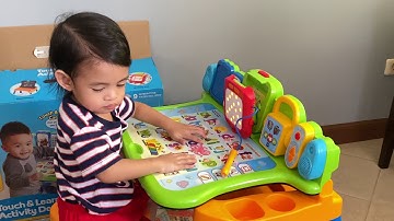 Vtech Touch and Learn Activity Desk Unboxing - Eris Martin