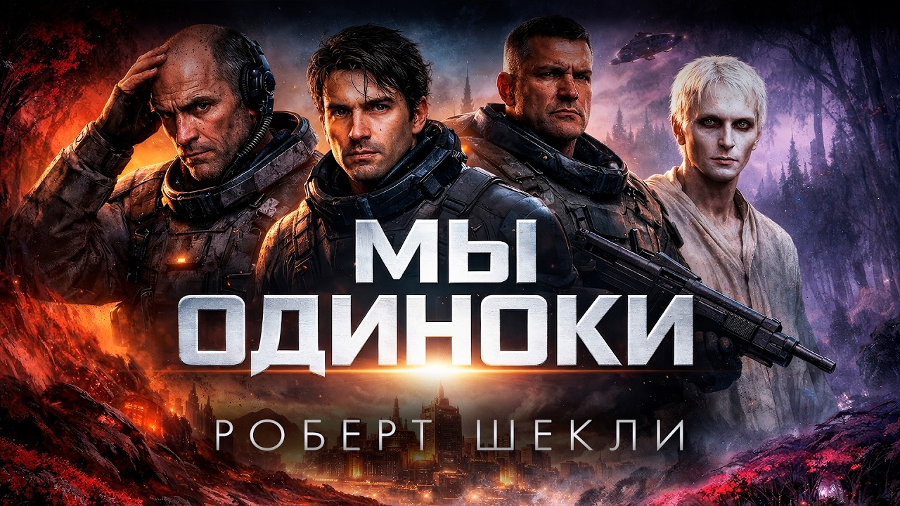 Роберт Шекли - МЫ ОДИНОКИ | Аудиокнига (Рассказ) | Фантастика | Книга в Ухе