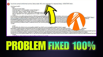 Fixed FiveMCould not contact entitlement service. Status code: 403, error message: 0