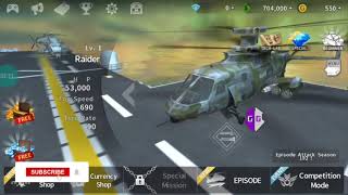 GUNSHIP BATTLE 3D HACK Premium aircraft using Game guardian screenshot 4