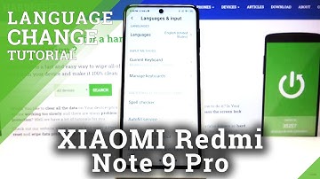 How to Change Language in XIAOMI Redmi Note 9 Pro – Find Language List