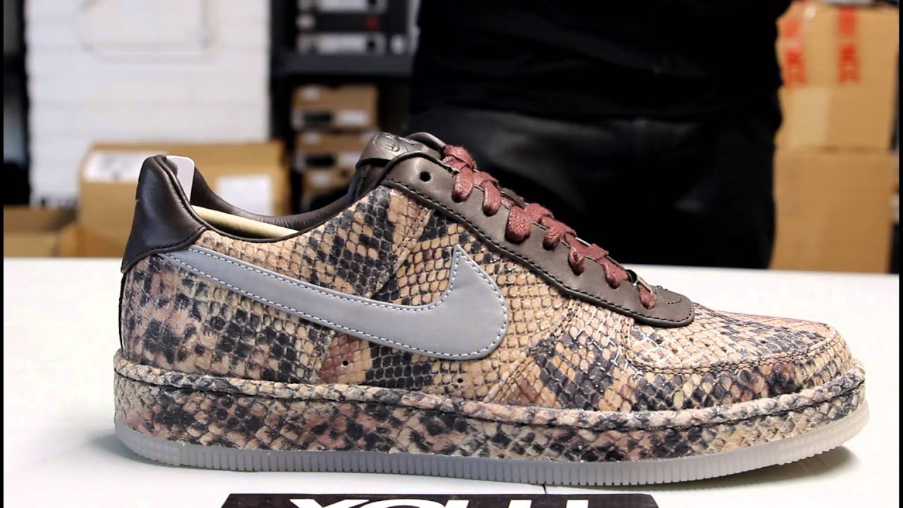 nike air force 1 low python