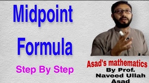 Midpoint Formula | Midpoint Formula Calculus | Midpoint Formula Of Line Segment