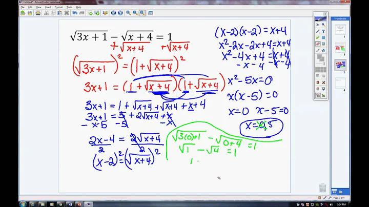 1 6 Other Types of Equations- Radical Equations.