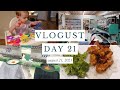 Saturday Work Day + Homemade Orange Chicken | Vlogust Day 21 | August 21, 2021