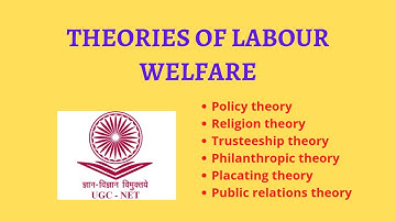 Theories of Labour Welfare || Important topic for UGC NET exam