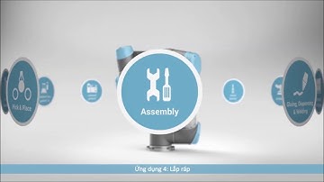 Cobot - Robot cộng tác -  Ứng dụng của Universal Robot