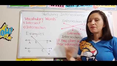 Geometry.Lesson 1.4: Sketching Intersections-Practice